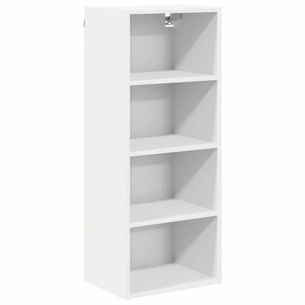 Hängande skåp Vit 40 x 29,5 x 100 cm Konstruerat trä