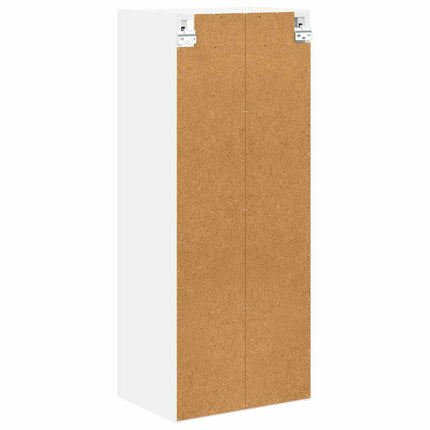 Hängande skåp Vit 40 x 29,5 x 100 cm Konstruerat trä