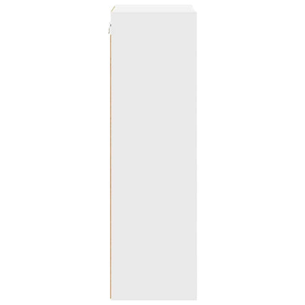 Hängande skåp Vit 40 x 29,5 x 100 cm Konstruerat trä