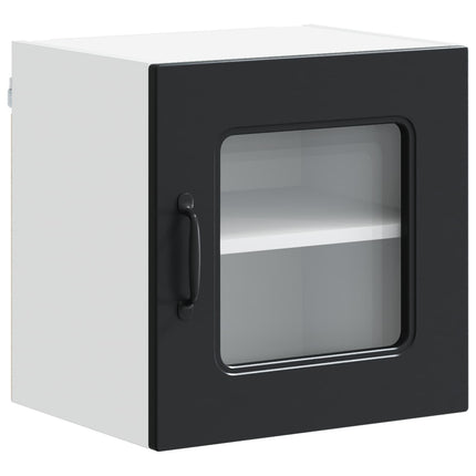 Diskmaskin panel Kalmar 2 st Svart Konstruerat trä