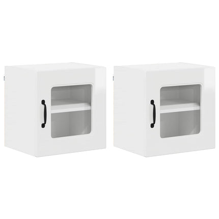 Diskmaskin panel Kalmar 2 pcs Högblanka vita 40 x 31 x 40 cm