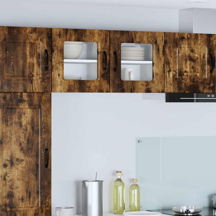 Diskmaskin panel Kalmar Rökt ek 40 x 31 x 40 cm Konstruerat trä