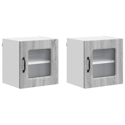 Diskmaskin panel Kalmar 2 pcs Grå Sonoma 40 x 31 x 40 cm