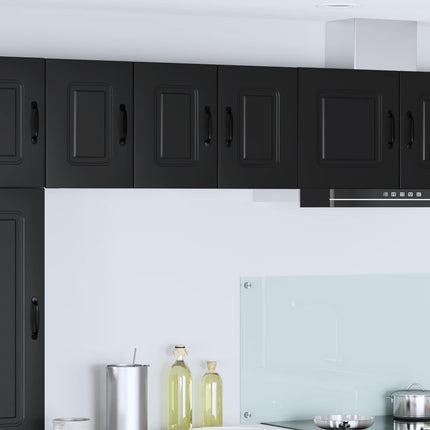 Diskmaskin panel Kalmar Svart 30 x 31 x 40 cm Konstruerat trä