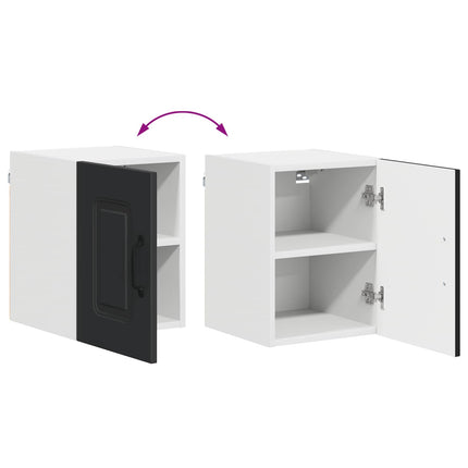 Diskmaskin panel Kalmar Svart 30 x 31 x 40 cm Konstruerat trä
