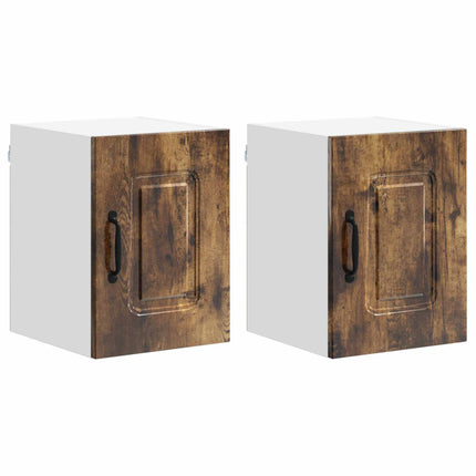 Diskmaskin panel Kalmar 2 pcs Rökt ek 30 x 31 x 40 cm