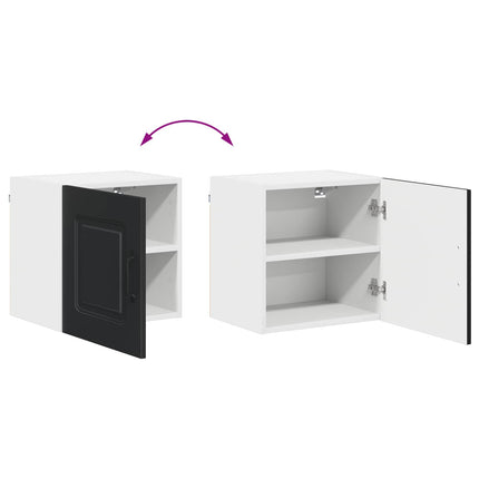 Diskmaskin panel Kalmar Svart 40 x 31 x 40 cm Konstruerat trä