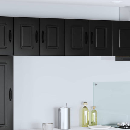 Diskmaskin panel Kalmar Svart 60 x 31 x 40 cm Konstruerat trä
