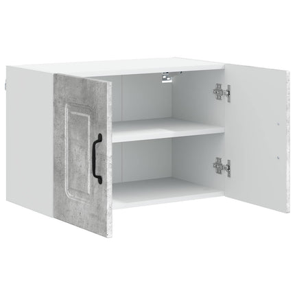 Diskmaskin panel Kalmar 2 st Betonggrå Konstruerat trä