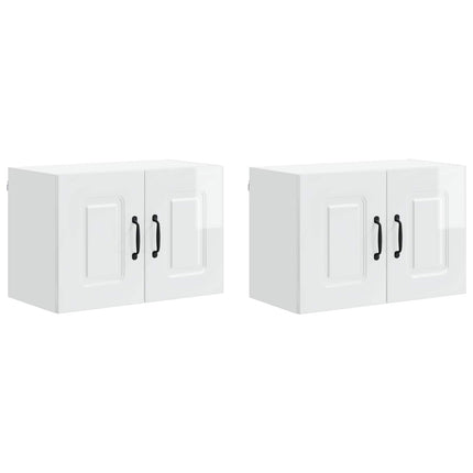 Diskmaskin panel Kalmar 2 pcs Högblanka vita 60 x 31 x 40 cm