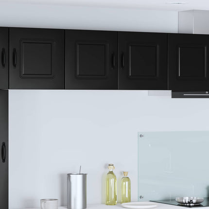 Diskmaskin panel Kalmar Svart 80 x 31 x 40 cm Konstruerat trä