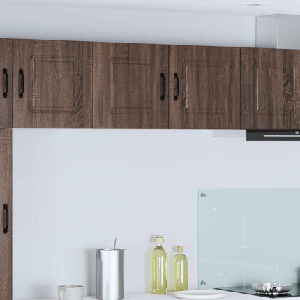 Diskmaskin panel Kalmar Brun Ek 80 x 31 x 40 cm Konstruerat trä