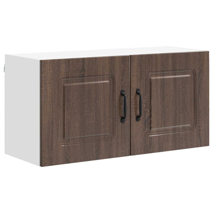 Diskmaskin panel Kalmar Brun Ek 80 x 31 x 40 cm Konstruerat trä