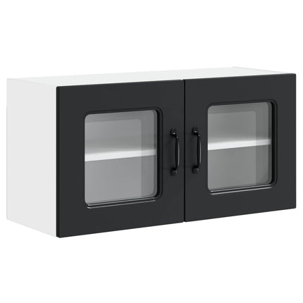 Diskmaskin panel Kalmar Svart 80 x 31 x 40 cm Konstruerat trä