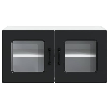 Diskmaskin panel Kalmar Svart 80 x 31 x 40 cm Konstruerat trä