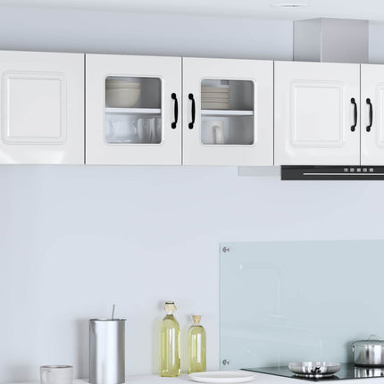 Diskmaskin panel Kalmar Högblanka vita 80 x 31 x 40 cm