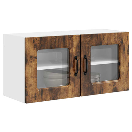 Diskmaskin panel Kalmar Rökt ek 80 x 31 x 40 cm Konstruerat trä