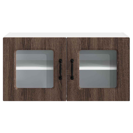 Diskmaskin panel Kalmar Brun Ek 80 x 31 x 40 cm Konstruerat trä
