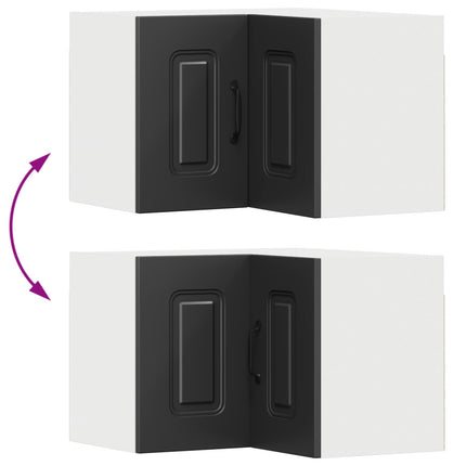 Diskmaskin panel Kalmar Svart 57 x 57 x 40 cm Konstruerat trä
