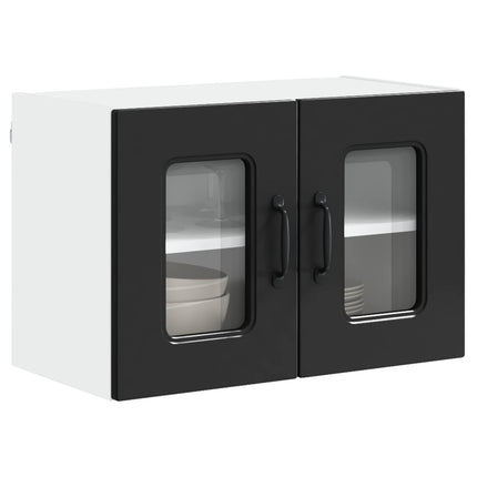 Diskmaskin panel Kalmar Svart 60 x 31 x 40 cm Konstruerat trä