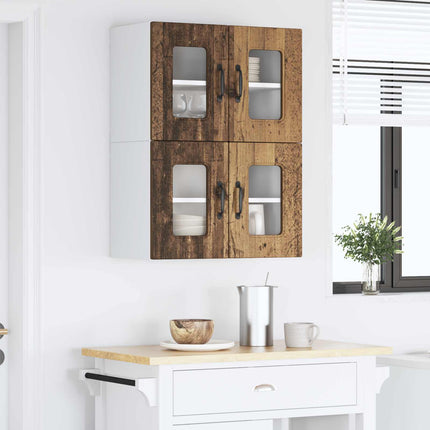 Diskmaskin panel Kalmar 2 pcs Gammalt trä 60 x 31 x 40 cm
