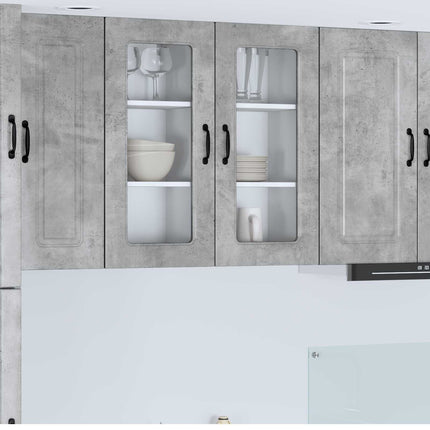 Diskmaskin panel Kalmar Betonggrå 40 x 31 x 80 cm