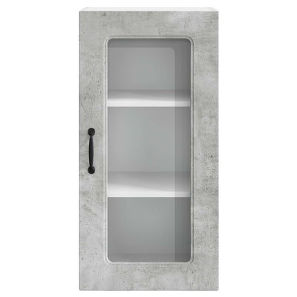 Diskmaskin panel Kalmar 2 st Betonggrå Konstruerat trä