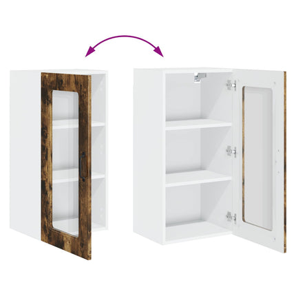 Diskmaskin panel Kalmar Rökt ek 40 x 31 x 80 cm Konstruerat trä