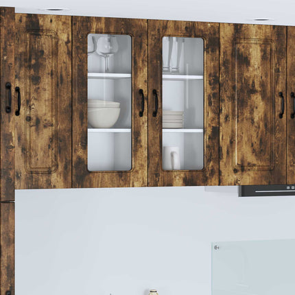 Diskmaskin panel Kalmar 2 pcs Rökt ek 40 x 31 x 80 cm