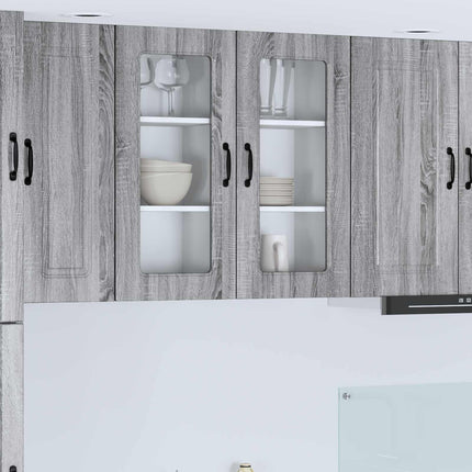 Diskmaskin panel Kalmar Grå Sonoma 40 x 31 x 80 cm