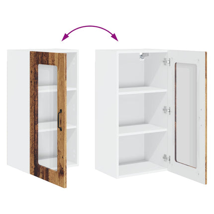 Diskmaskin panel Kalmar Gammalt trä 40 x 31 x 80 cm