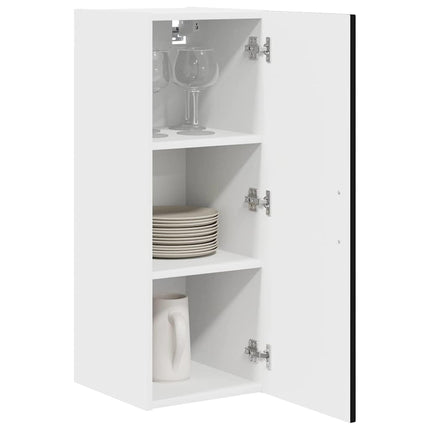Diskmaskin panel Kalmar Svart 30 x 31 x 80 cm Konstruerat trä