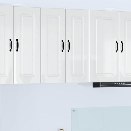 Diskmaskin panel Kalmar 2 pcs Högblanka vita 30 x 31 x 80 cm