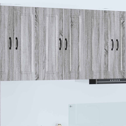 Diskmaskin panel Kalmar 2 pcs Grå Sonoma 30 x 31 x 80 cm
