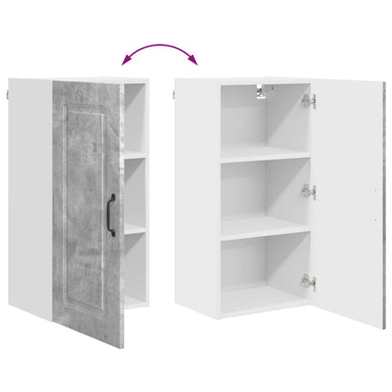 Diskmaskin panel Kalmar Betonggrå 40 x 31 x 80 cm