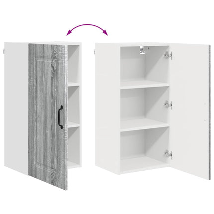 Diskmaskin panel Kalmar Grå Sonoma 40 x 31 x 80 cm
