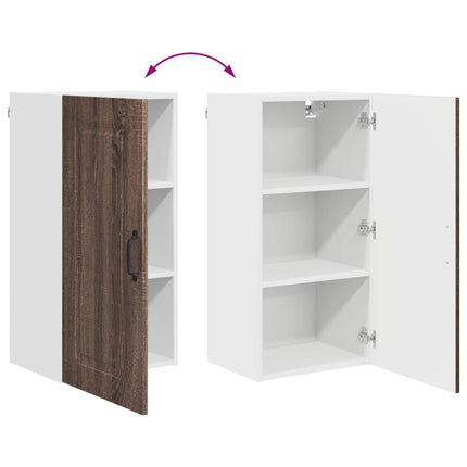 Diskmaskin panel Kalmar Brun Ek 40 x 31 x 80 cm Konstruerat trä