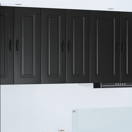Diskmaskin panel Kalmar Svart 60 x 31 x 80 cm Konstruerat trä