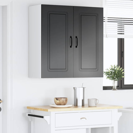 Diskmaskin panel Kalmar Svart 80 x 31 x 80 cm Konstruerat trä
