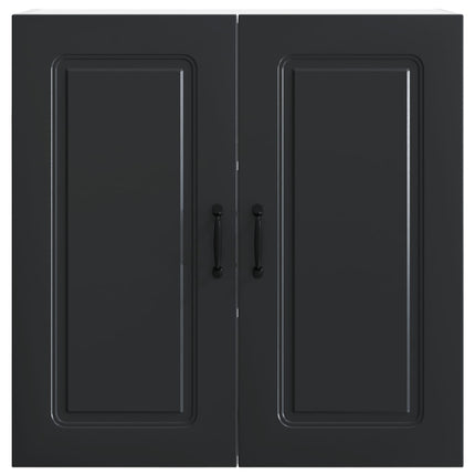 Diskmaskin panel Kalmar Svart 80 x 31 x 80 cm Konstruerat trä