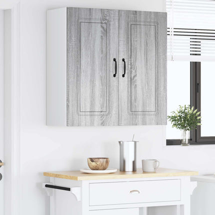 Diskmaskin panel med lagring Kalmar Grå Sonoma 80 x 31 x 80 cm