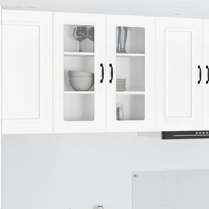 Diskmaskin panel Kalmar Vit 80 x 31 x 80 cm Konstruerat trä