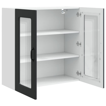 Diskmaskin panel Kalmar Svart 80 x 31 x 80 cm Konstruerat trä