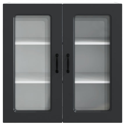 Diskmaskin panel Kalmar Svart 80 x 31 x 80 cm Konstruerat trä