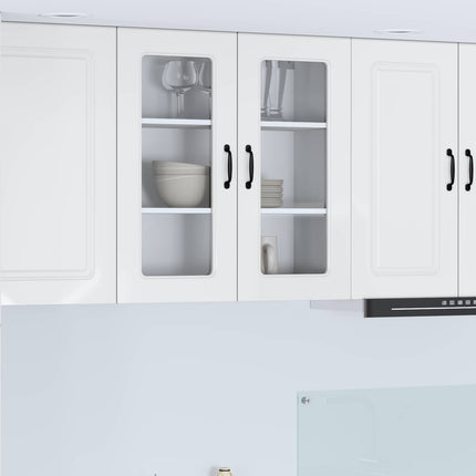 Diskmaskin panel Kalmar Högblanka vita 80 x 31 x 80 cm