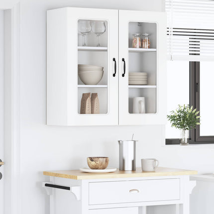 Diskmaskin panel Kalmar Högblanka vita 80 x 31 x 80 cm