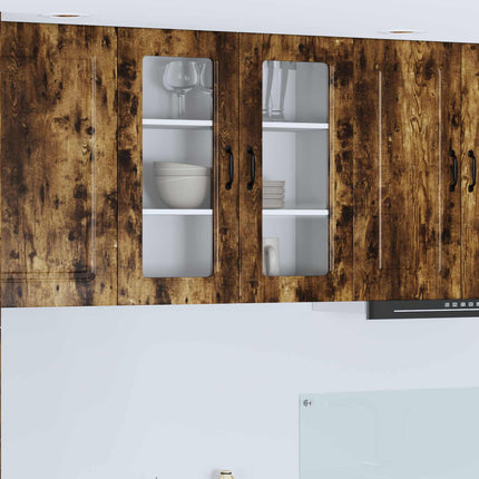 Diskmaskin panel Kalmar Rökt ek 80 x 31 x 80 cm Konstruerat trä