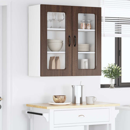 Diskmaskin panel Kalmar Brun Ek 80 x 31 x 80 cm Konstruerat trä