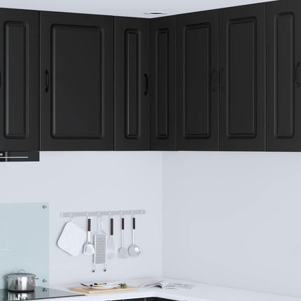 Diskmaskin panel Kalmar Svart 57 x 57 x 80 cm Konstruerat trä