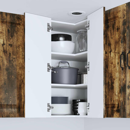 Diskmaskin panel Kalmar Rökt ek 57 x 57 x 80 cm Konstruerat trä